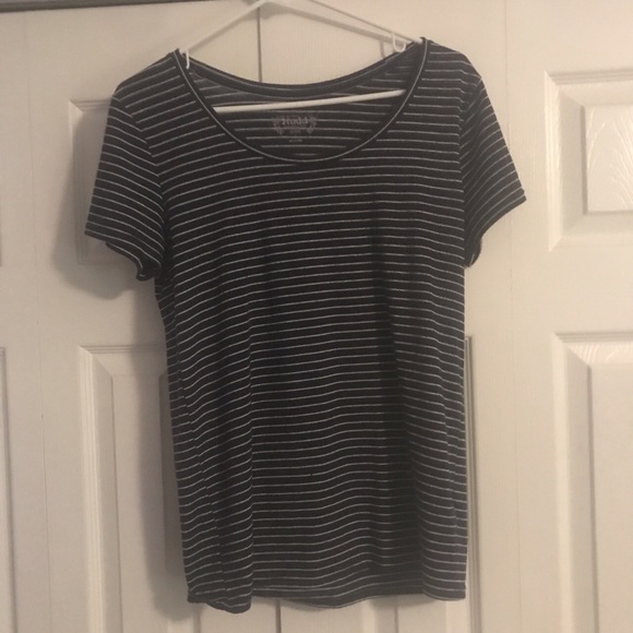 Striped navy and white top - Picture 2 of 4